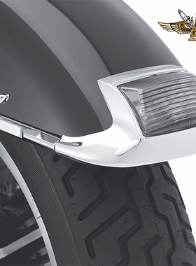 黑金定制 哈雷改装  旅行路王 软尾 原厂挡泥瓦装饰 59338-09