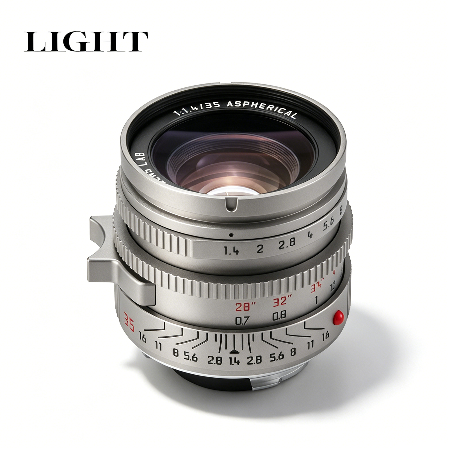 Light lens lab老周M35f1.4 11873复刻钛版限量版 双非复刻 M口