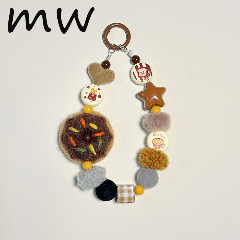 纳多手工甜甜圈法棍毛绒玩偶挂件包包挂饰手机链ins风创意礼物,玩具/童车/益智/积木/模型,毛绒/玩偶/公仔/布艺类玩具,淘宝优惠券,粉丝福利购,淘宝优惠卷