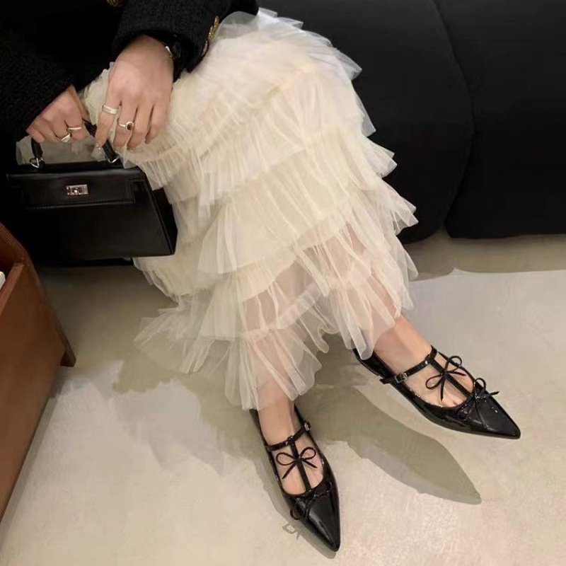 2025春夏赫本风晚宴~尖头蝴蝶结