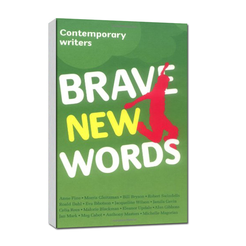 原版英文 中学短篇小说合集和信息类文章作品集 Brave New Words图片