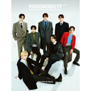 正版包邮 HIGHSNOBIETY JAPAN ISSUE13 封面:ENHYPEN 日本杂志 进口明星杂志