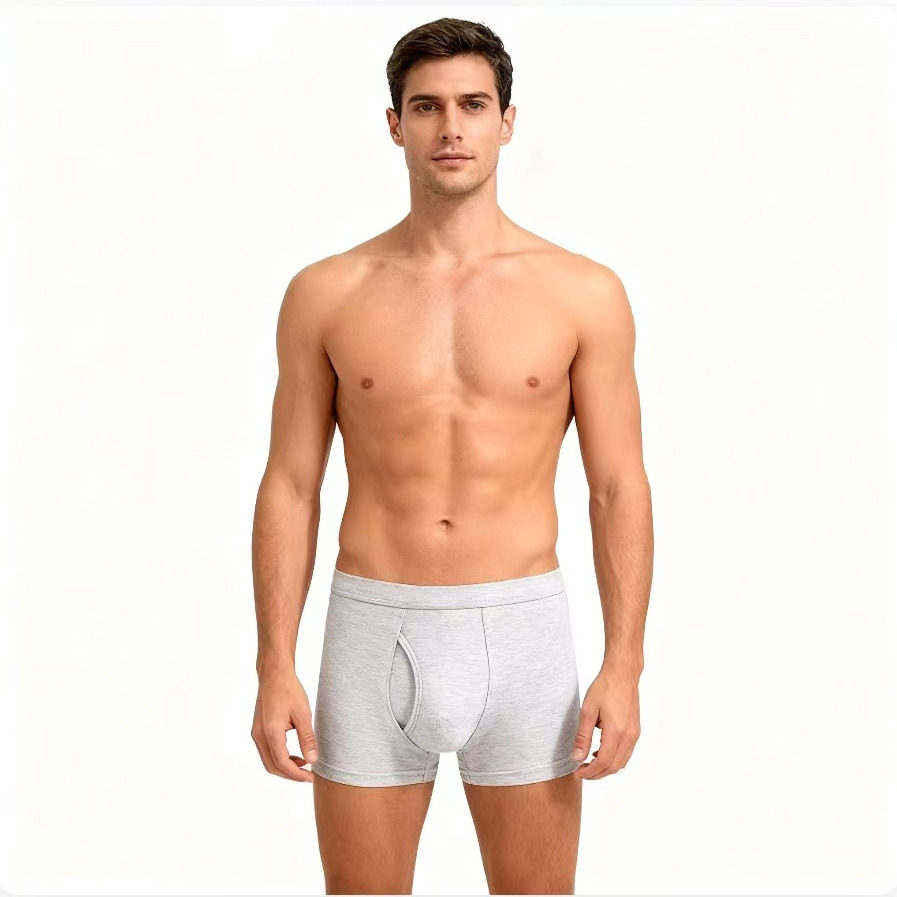 男士内裤纯棉门襟开口平角裤头四角裤衩全棉透气舒适男款短裤头,女士内衣/男士内衣/家居服,男平角内裤,淘宝优惠券,粉丝福利购,淘宝优惠卷