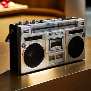 4个喇叭双声道立体体充电磁带机录音机收音机蓝牙插卡音箱互录