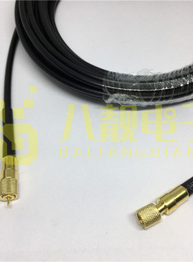 高速传感器连接线M/L5-JJ弹簧头microdot低噪音加速度振动测试线