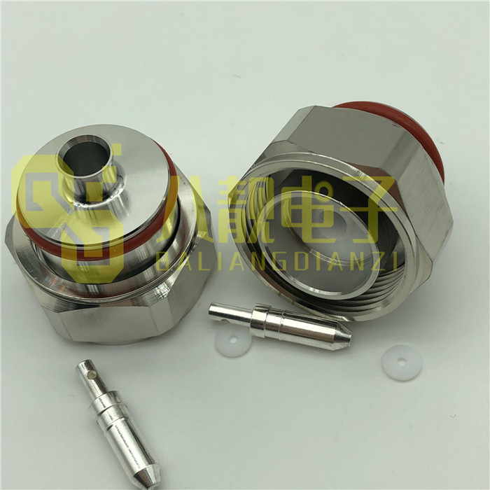 7/16-JB5-2射频同轴连接器L29/DIN-JB5半柔头接50-5（250）半柔线