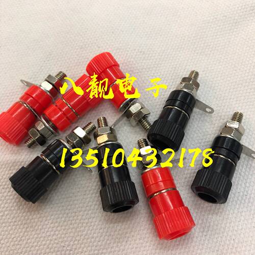 香蕉插座JS919接线柱4MM接线端子电力测试柱接地柱仪器仪表测试座