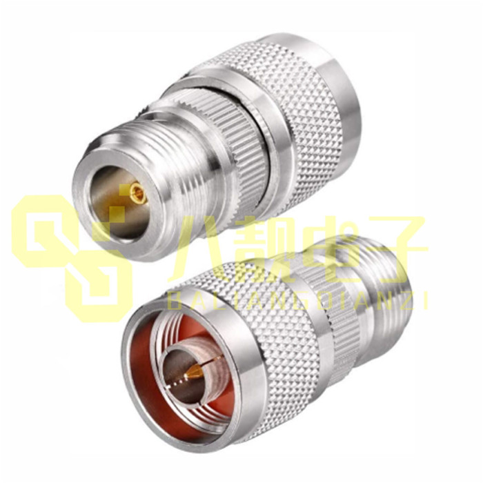 射频N-JK同轴连接器N/L16公转N母延长驳接头N型公对母信号转接头