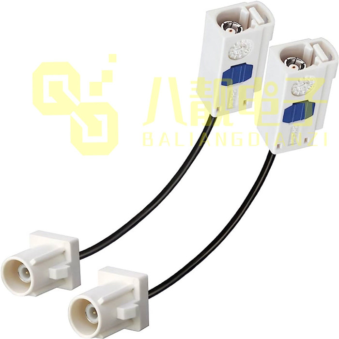 八靓射频Fakra-B型公对母延长线