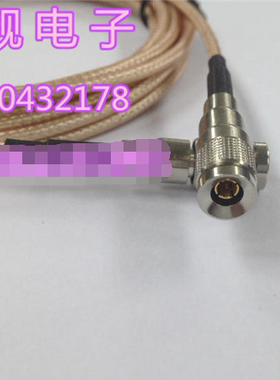 光端机射频线CC4双公头RG179镀银线中兴T502新设备CC4-JJ信号线