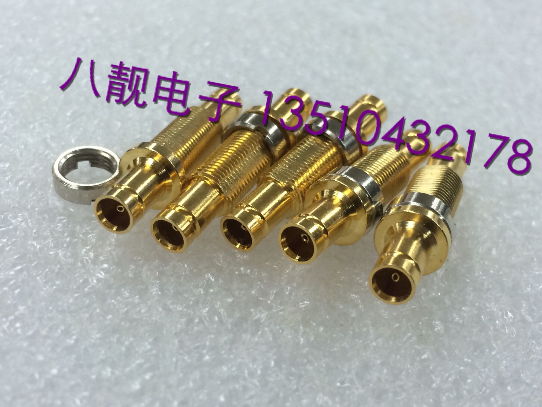 2M2兆直通转接头CC4-75KKY通信光端机转接头 电信机房CC4母直通头