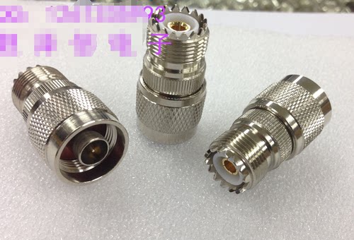 对讲机转接头N公转M母 （SL16/UHF）转N公(L16）车载天线转接头