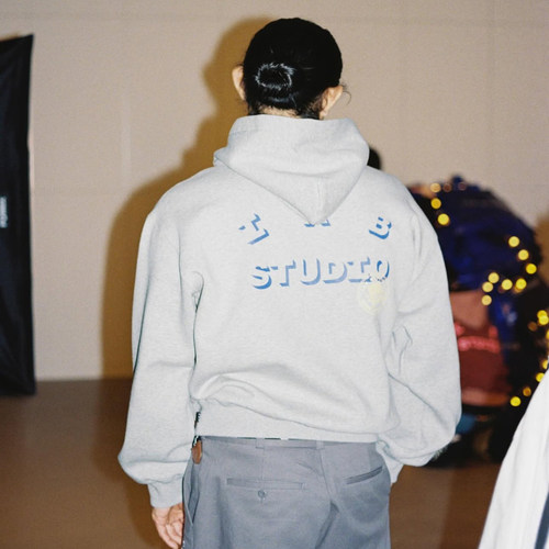 25FW IAB STUDIO Hoodie秋冬男女同款加绒帽衫卫衣长袖套头上衣