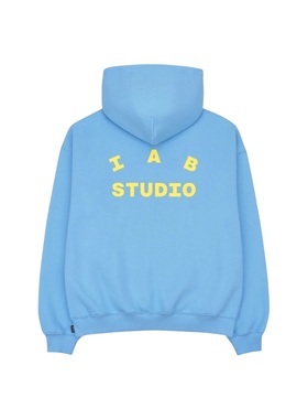 IAB STUDIO Hoodie秋冬男女同款潮牌加绒休闲情侣长袖连帽卫衣