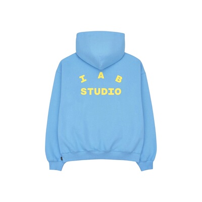 IAB STUDIO Hoodie秋冬男女同款潮牌加绒休闲情侣长袖连帽卫衣