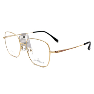 SANTAMONICA圣曼尼加眼镜框大框钛架男女全框配度数防蓝光SM52019