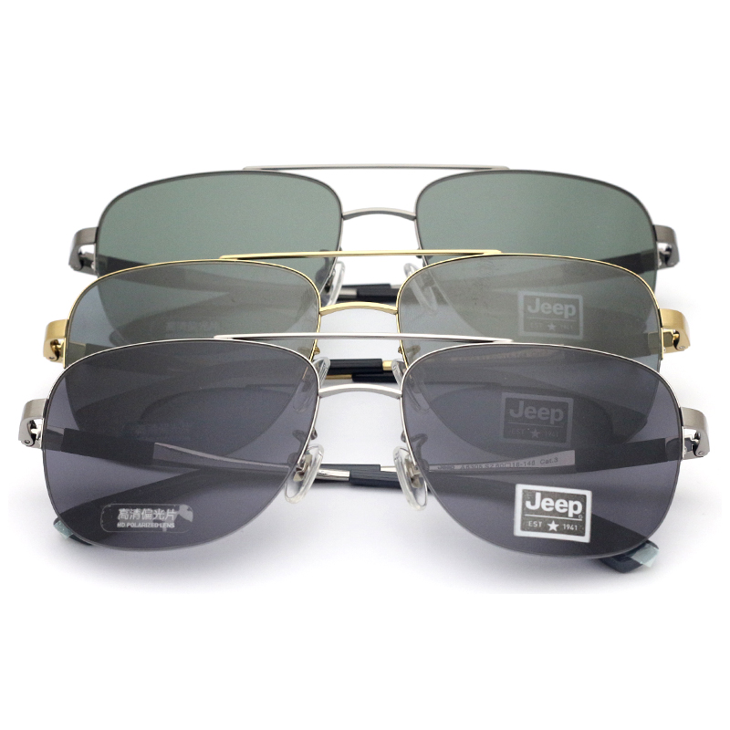 真品Jeep吉普偏光太阳镜 男士时尚潮款驾车垂钓高清遮阳墨镜A6305