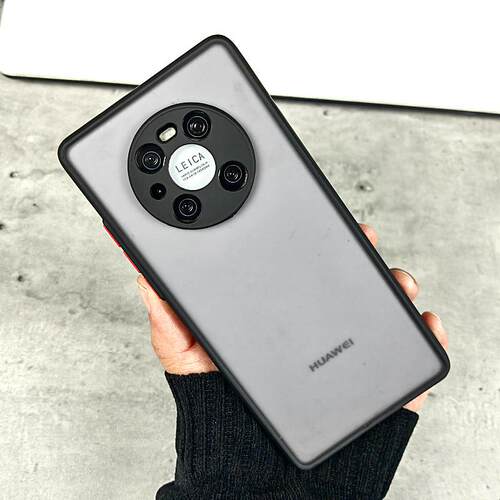 适用华为mate40亚克力磨砂防摔