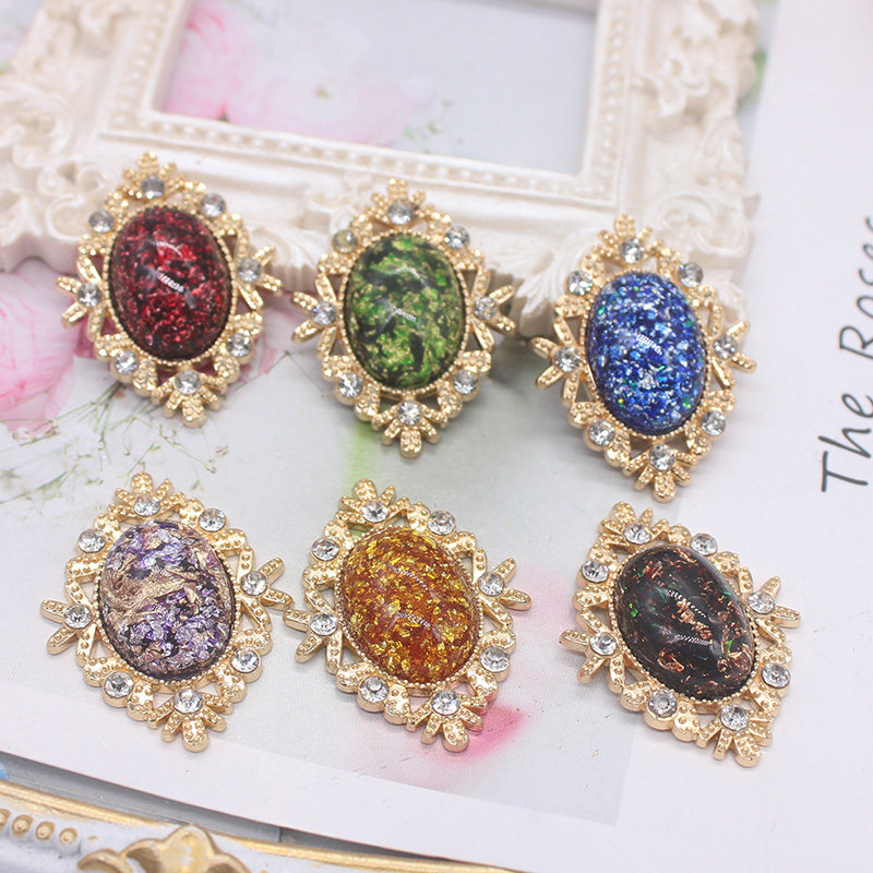 모조 자갈 수지 반지 표면 라인 석 기본 꽃 트레이 DIY 바 지원 기장 계곡 아름다움 장식 작은 액세서리 소재