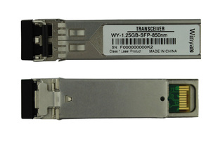 1.25GB SFP 传输500米 Winyao 850nm千兆光纤模块 LC多模