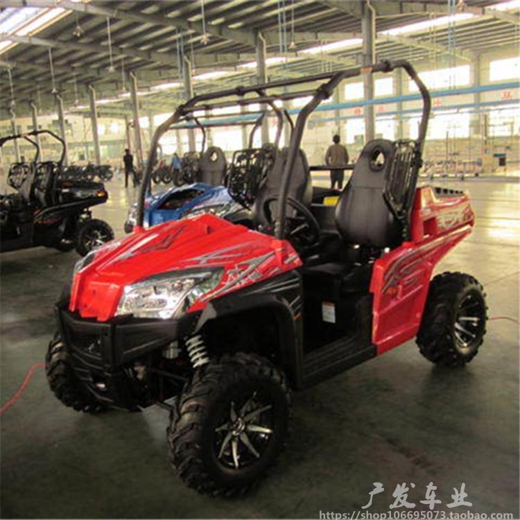 500cc大型双座轴传动四驱大排量越野卡丁车农用车沙滩车utv农夫车