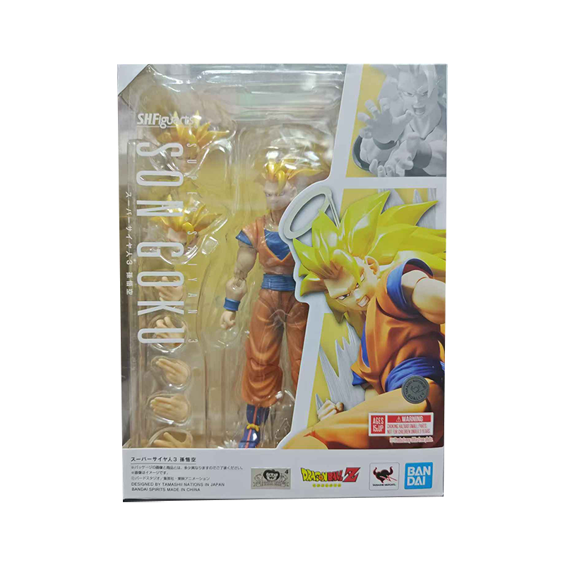 飛翔丸 万代 SHF S.H.Figuarts 七龙珠。超级赛亚人3 孙悟空手办