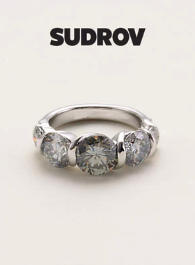 SUDROV/素觉锆石精致戒指女轻奢原创设计独特高级感指环食指戒