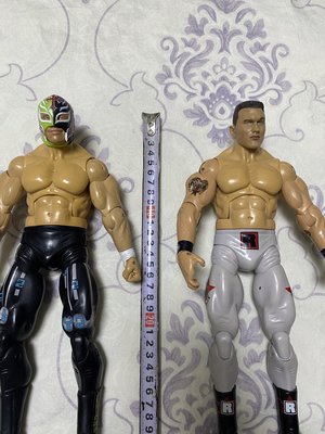 12寸WWE摔跤人偶玩具 关节超可动人偶玩具 艾吉 雷尔 兰迪奥顿