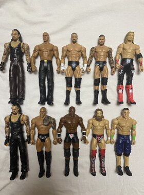 wwe摔跤人偶玩具送葬者头雕jakks