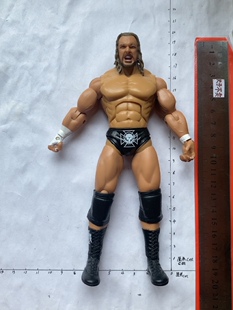 Wwe 王大锤 驸马爷3H 摔跤人偶 Triple HHH jakks关节可动玩具