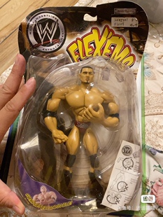 wwe 摔跤手 Batista 巴蒂斯塔jakks杰克士软胶铁线人肌肉人偶玩具