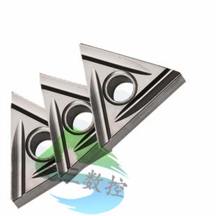 数控精用刀杆车刀片TNMG160404R/08R/L日本进口三角开槽陶瓷刀粒