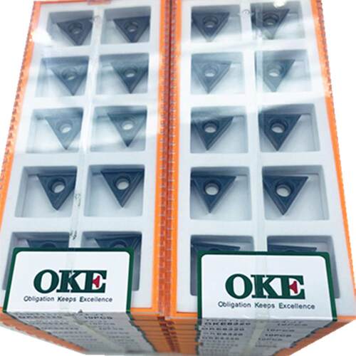 欧珂亿OK数控刀片TCMT16T304-24-JT OKE6320陶瓷钢件三角形车刀粒
