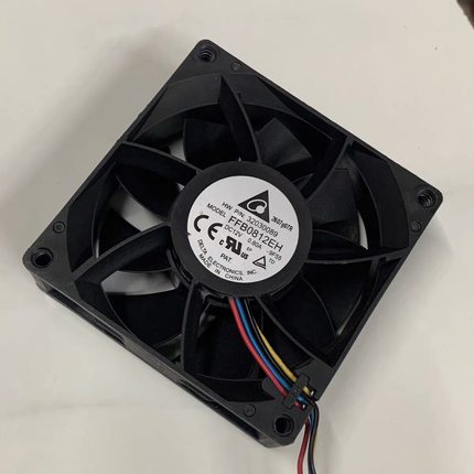 台达FFB0812EH原装8025 12V 0.8A PWM调速8CM大风量散热风扇