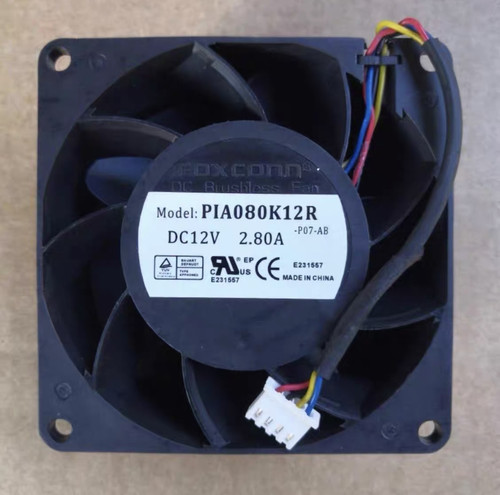 原装富士康 12V 2.80A 8038 PIA080K12R暴力大风量电源风扇