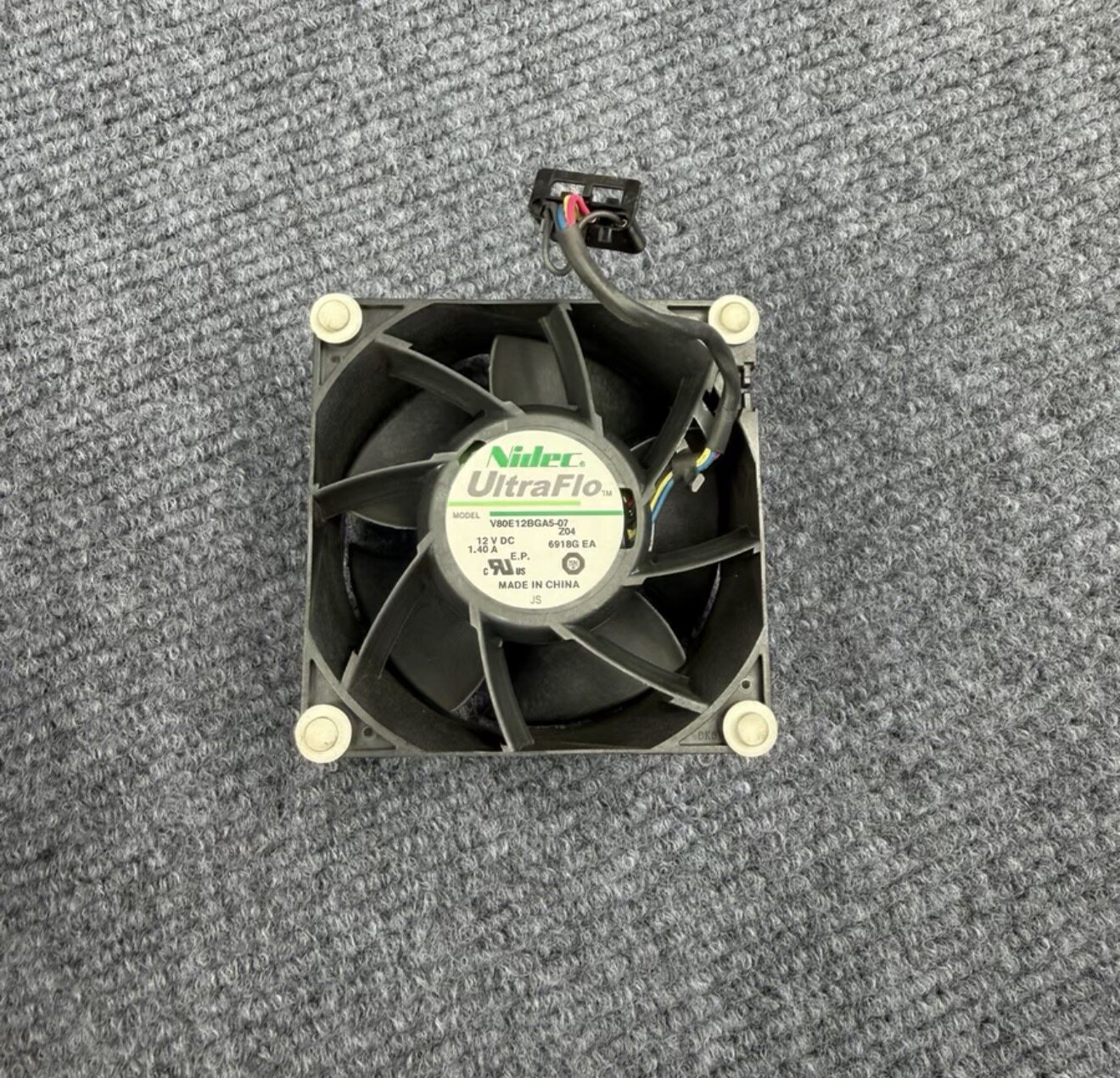 nidec nidec V80E12BGA5-07 8038 DC 12V 1.4A 8cm智能散热风扇图片