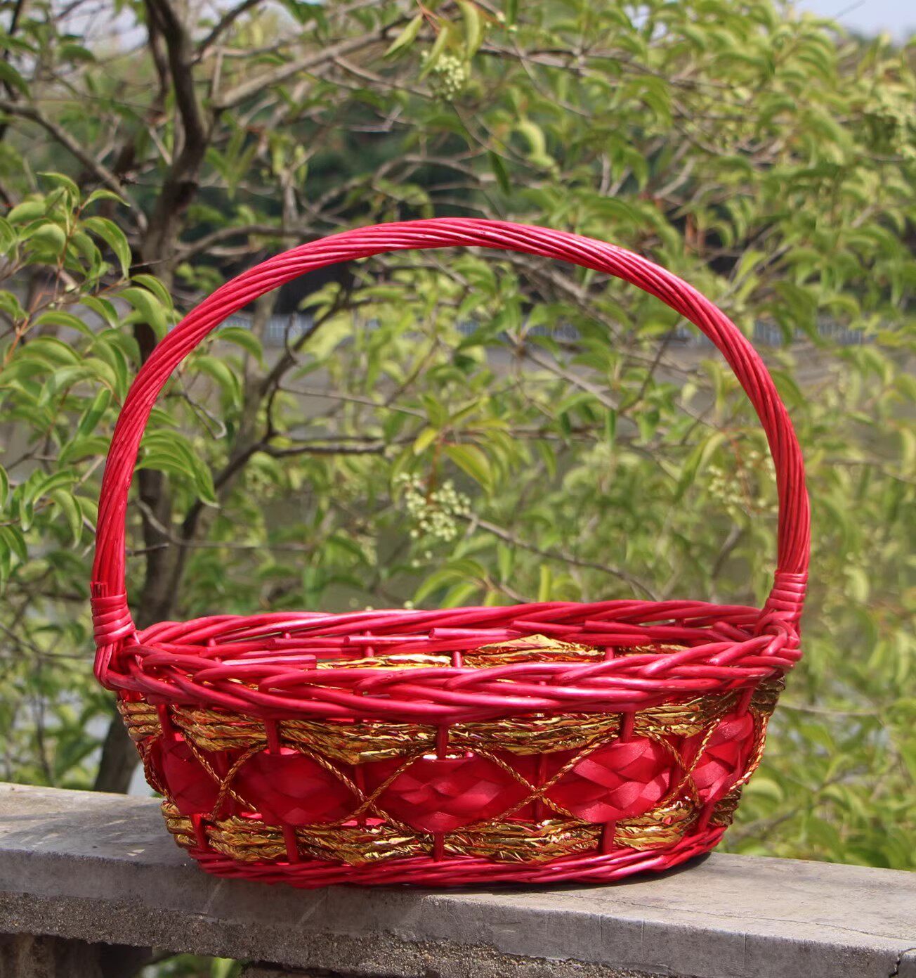 등나무 과일 바구니 선물 바구니 복지 바구니 따기 바구니 손 바구니 꽃 바구니 고리 버들 손 바구니 계란 과일 및 야채 바구니
