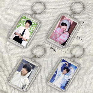 张函瑞亚克力钥匙扣卡扣吊坠挂牌书包挂牌挂件行李箱挂件挂链