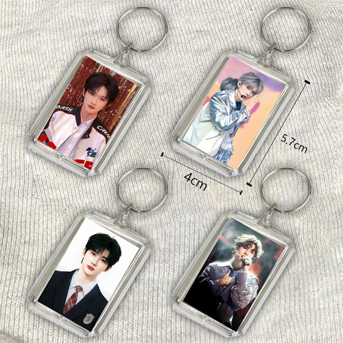 余宇涵亚克力钥匙扣卡扣吊坠挂牌书包挂牌挂件行李箱挂件挂链