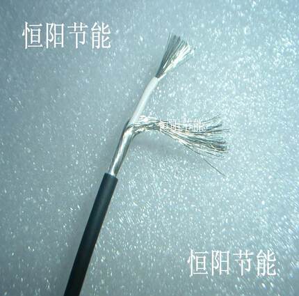 日本进口单芯0.5平方屏蔽线 信号控制线镀锡同轴电缆耐折拖链高柔
