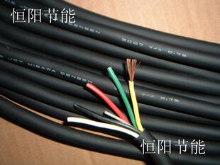 日本进口MISAWA 5芯0.75平方电缆线步进电机电源线连接线铜芯柔软