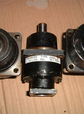 拆机日本进口TAKAMURA K6520减速机1:20三菱伺服电机减速器100w