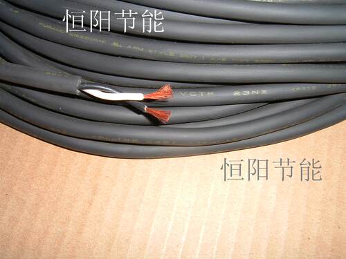 日本进口仓茂2芯0.75平方电缆线拖链电源线耐曲耐热耐油高柔vctf