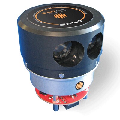 Lightware激光雷达SF40/C (100 m)二维扫描无人机避障测距模块