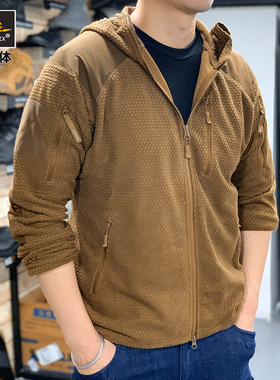 Helikon赫利肯连帽摇粒绒L3抓绒衣保暖夹克秋冬耐磨加厚卫衣包邮