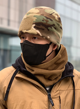 KIDON保暖重磅抓绒帽WAC护耳加厚防风保暖防寒滑雪登山头盔内衬帽