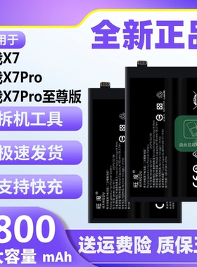 适用于真我X7Pro电池realmex7原装正品X7Pro至尊版魔改大容量手机