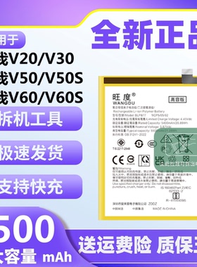 适用于真我V20电池V50S原装正品V30魔改大容量v60s手机全新电板