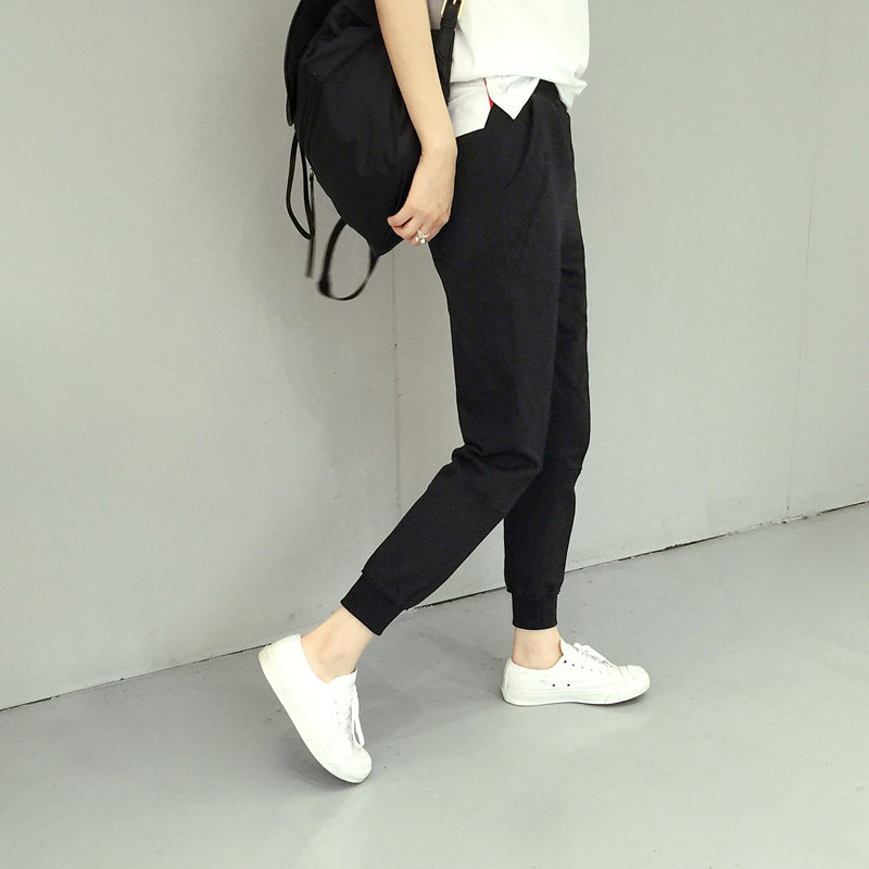 summer Thin section sweatpants  leisure time Sweatpants Spring and autumn season student Shut trousers Feet Haren pantsin the Women's clothing/Boutique , Pants , Casual pants  category - from Buy2taobao.com to provide professional Taobao agent buy service