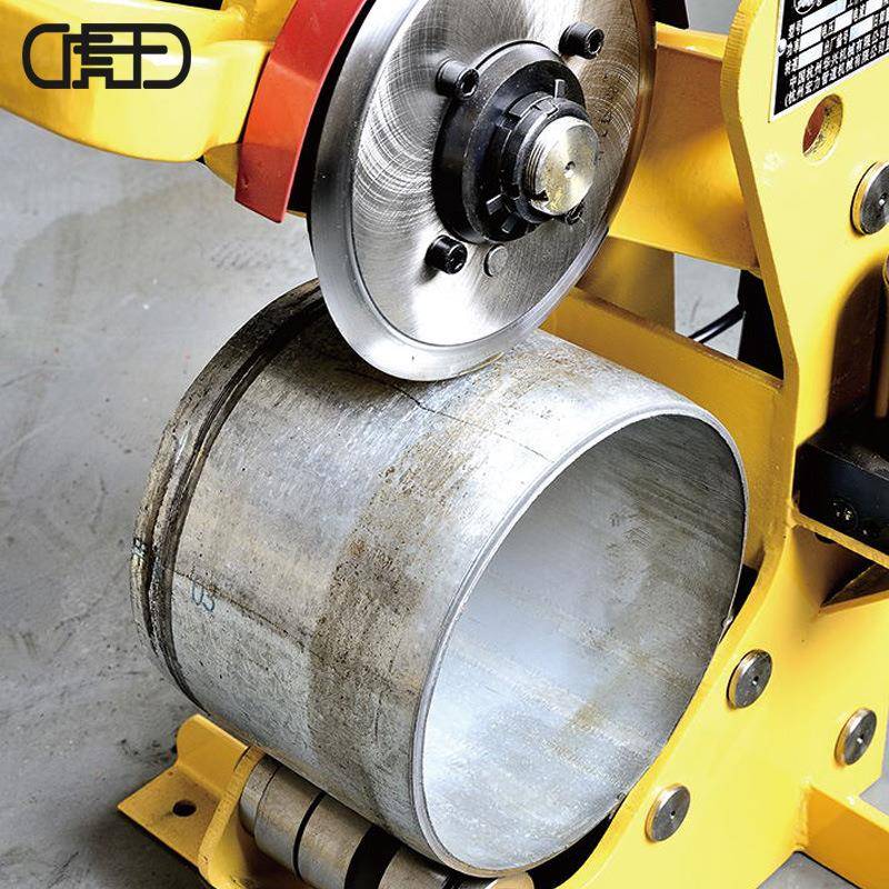 消防管道机三件套切管压槽机开孔镀机锌水管钢管割滚沟槽机